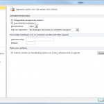 Outlook 2010 - Opties
